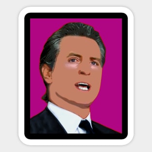 gavin newsom Sticker